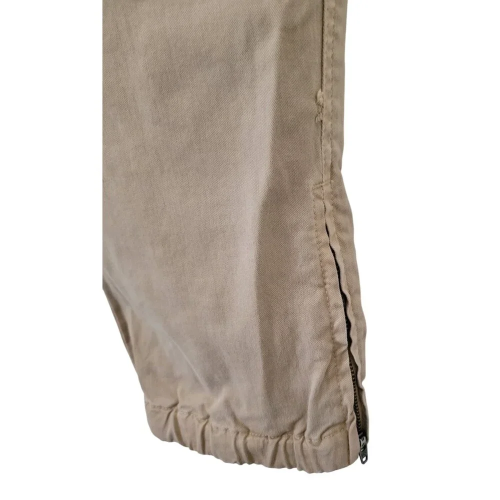 NILI LOTAN 111/88 80NL Beige Khaki Military Utility Jogger Pants Size 4 - Picture 4 of 7